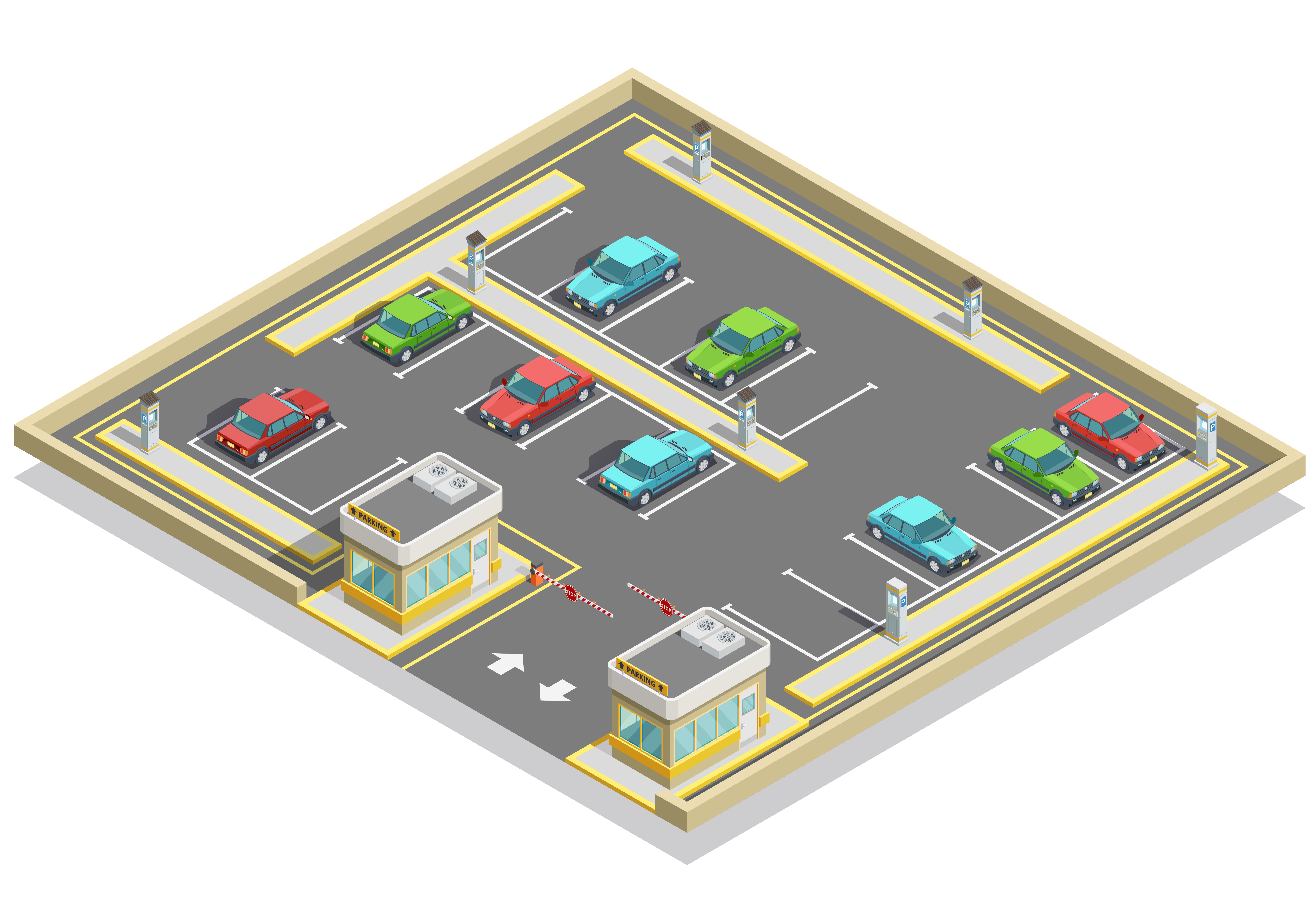 AI Computer vision based smart parking solutions